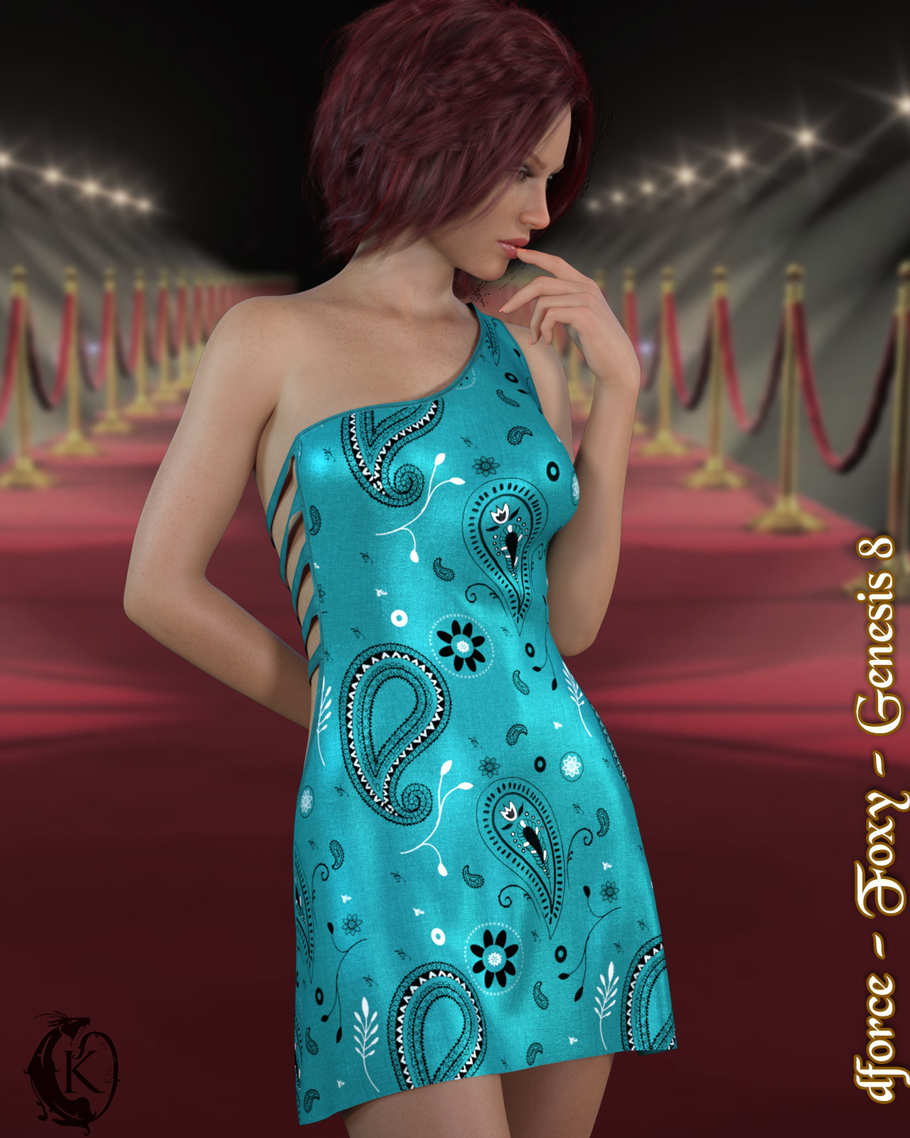 dforce - Foxy - Genesis 8 by N/A