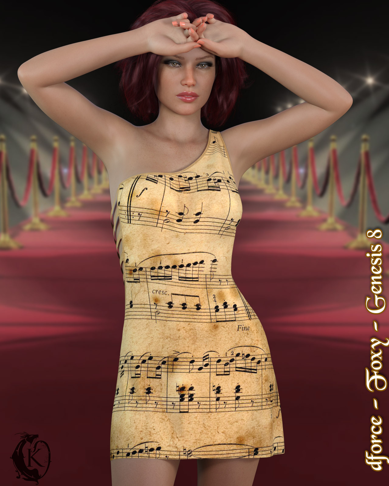 dforce - Foxy - Genesis 8 by N/A