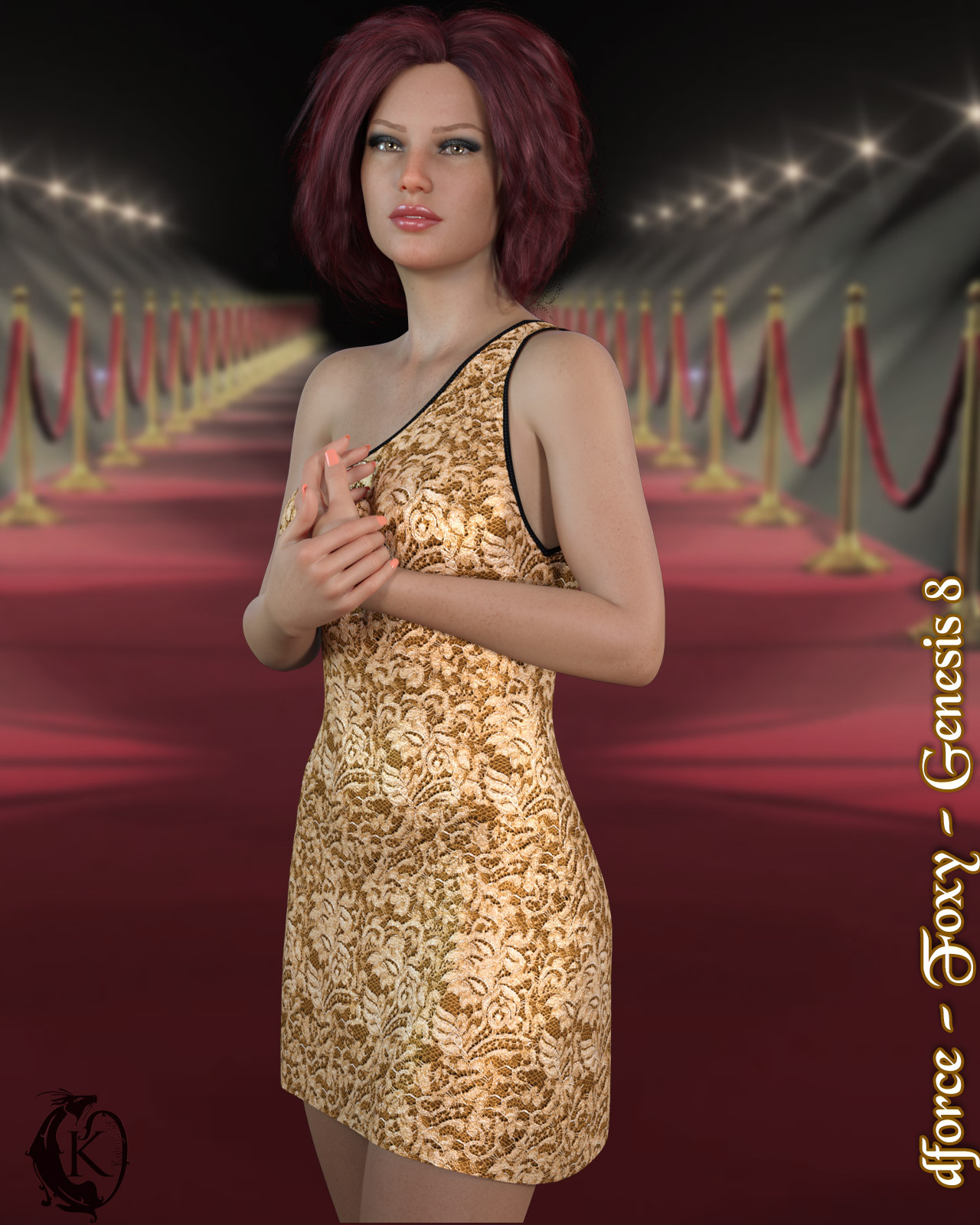 dforce - Foxy - Genesis 8 by N/A
