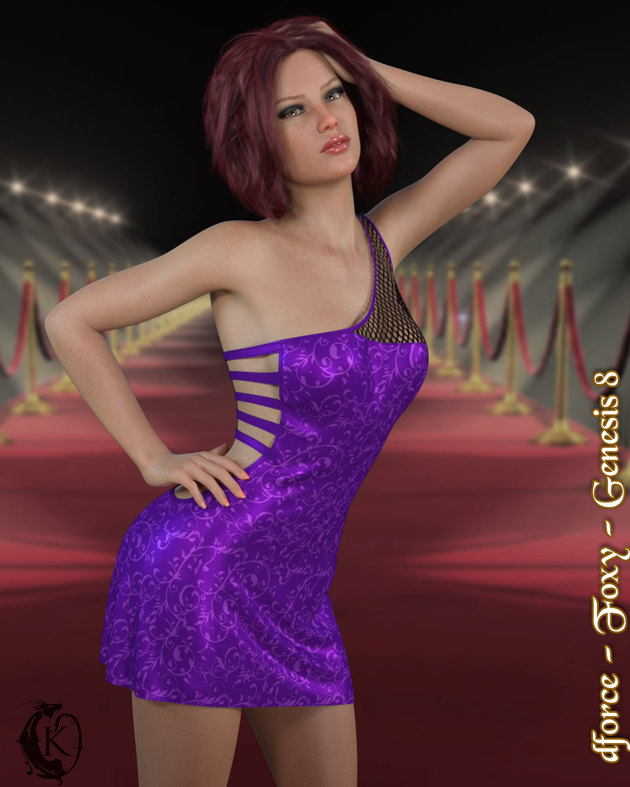 dforce - Foxy - Genesis 8 by N/A