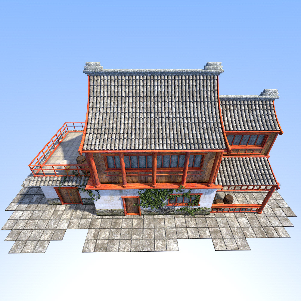 Sweet Orient House for Daz Studio by N/A