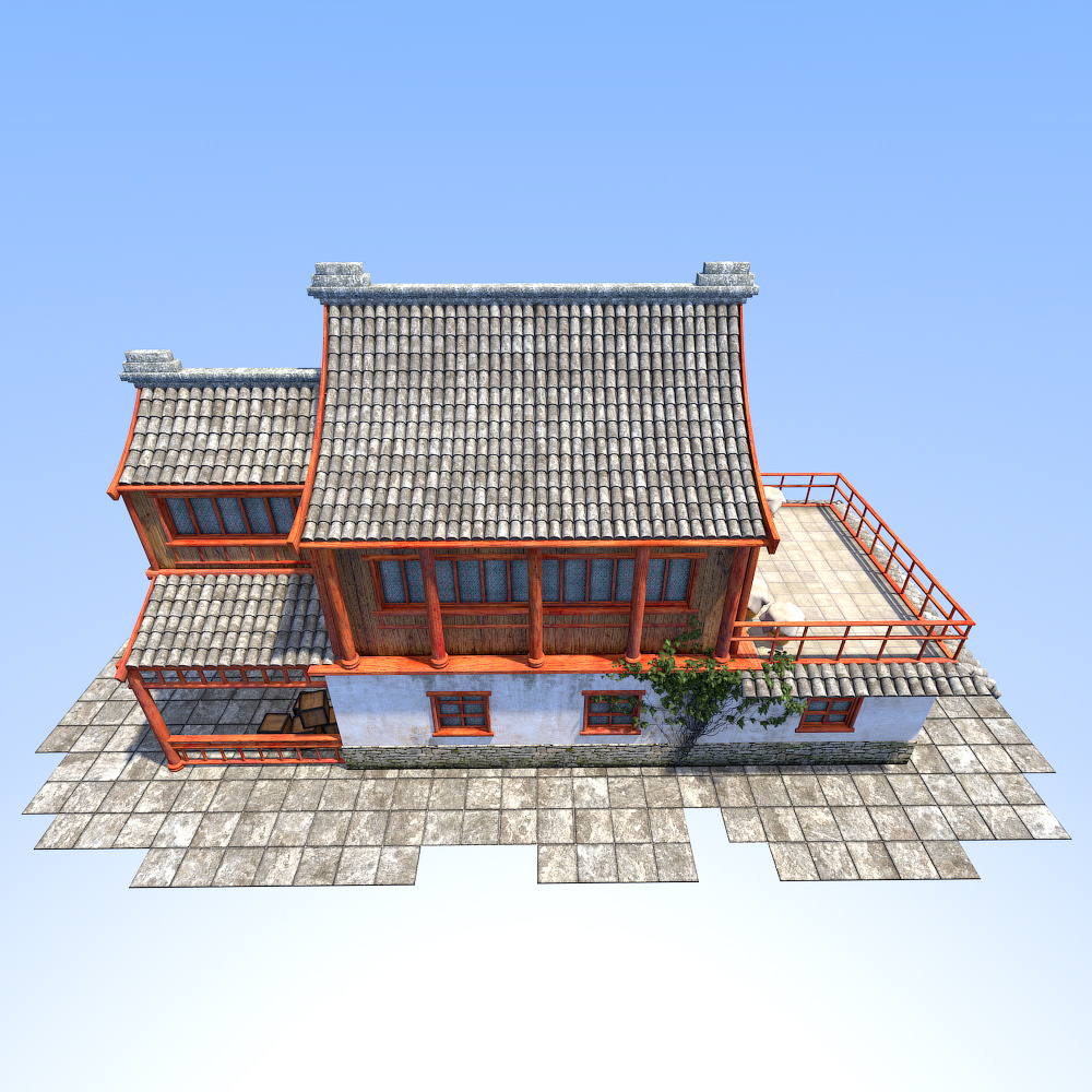 Sweet Orient House for Daz Studio by N/A