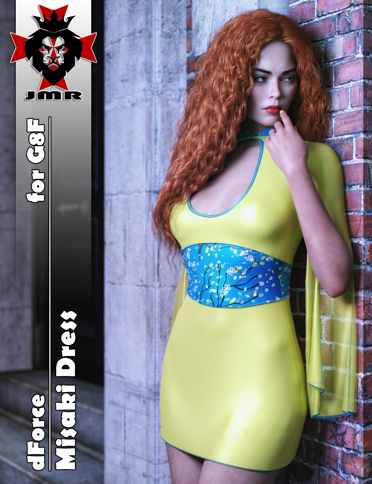 JMR dForce Misaki Dress for G8F by N/A
