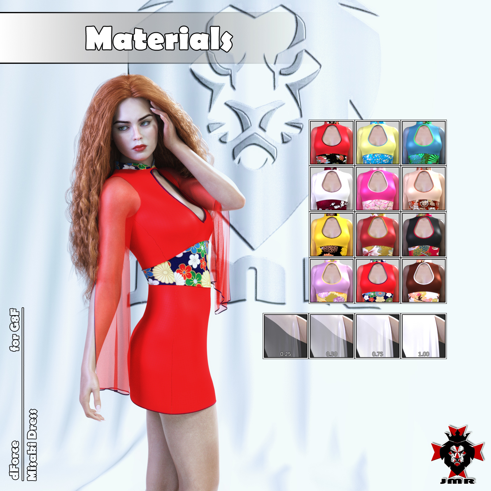 JMR dForce Misaki Dress for G8F by N/A