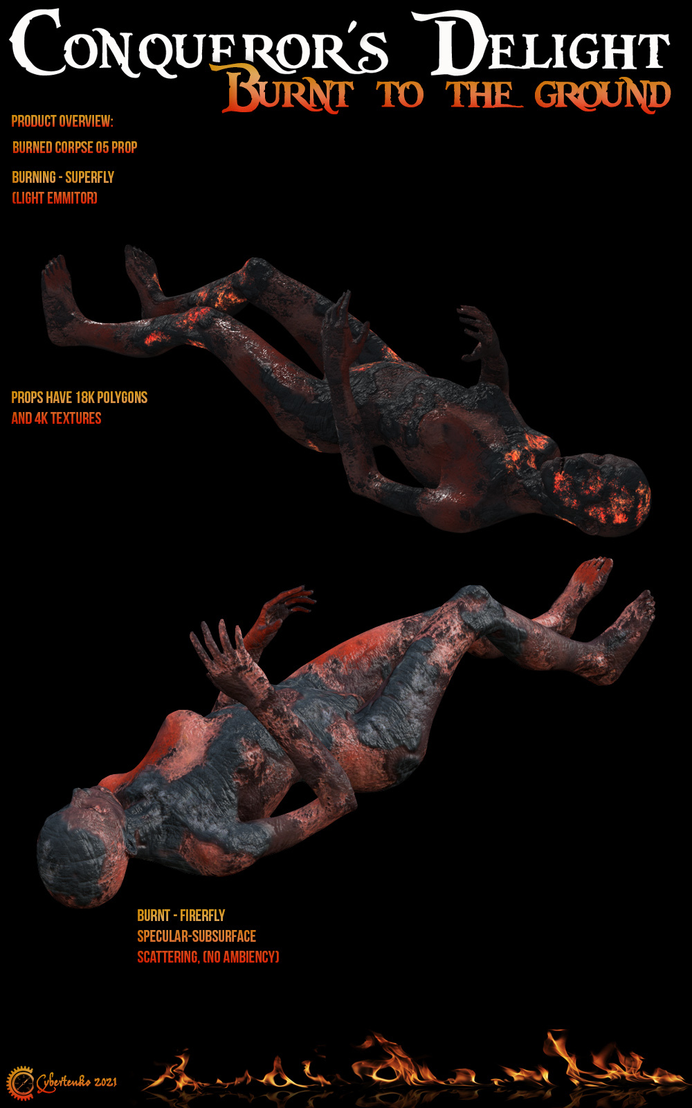 Conqueror Delight: Burnt to the Ground, Part 2 by N/A
