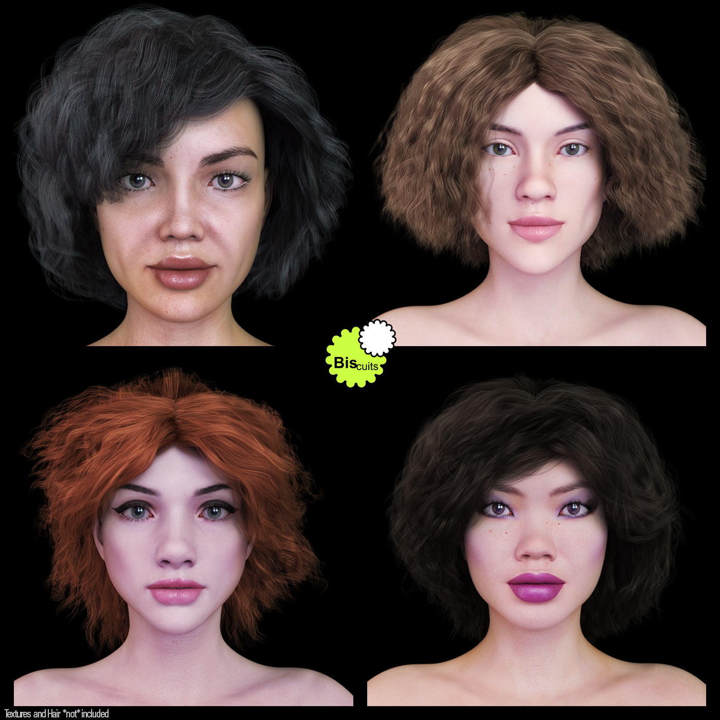Biscuits Personalities for Genesis 8 Female by N/A