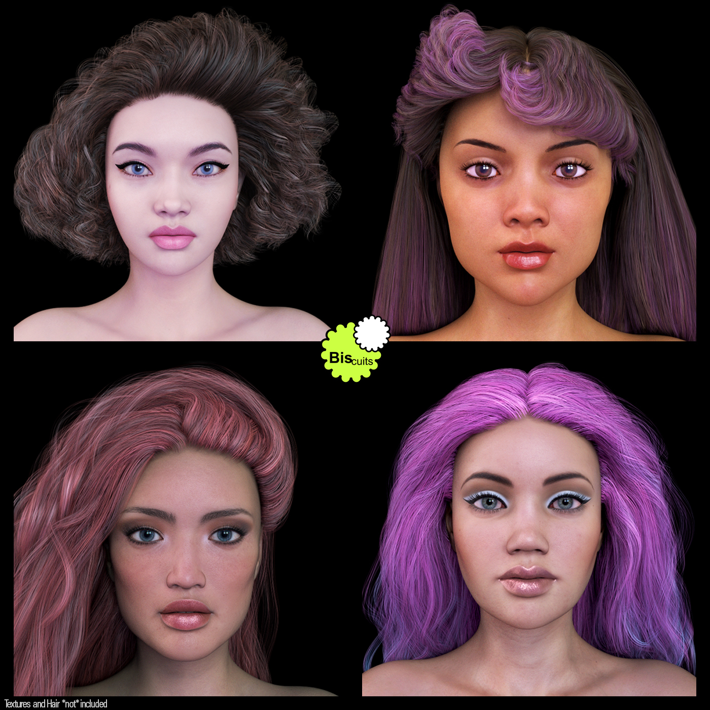 Biscuits Personalities for Genesis 8 Female by N/A