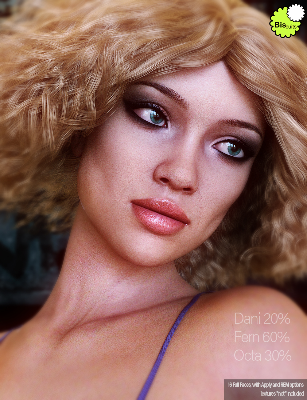 Biscuits Personalities for Genesis 8 Female by N/A