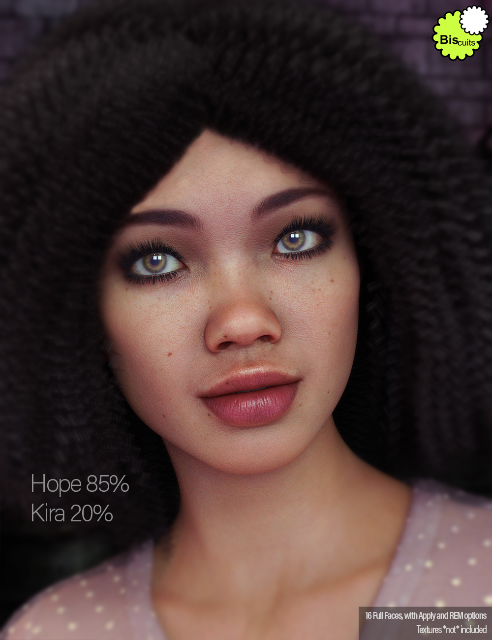 Biscuits Personalities for Genesis 8 Female by N/A