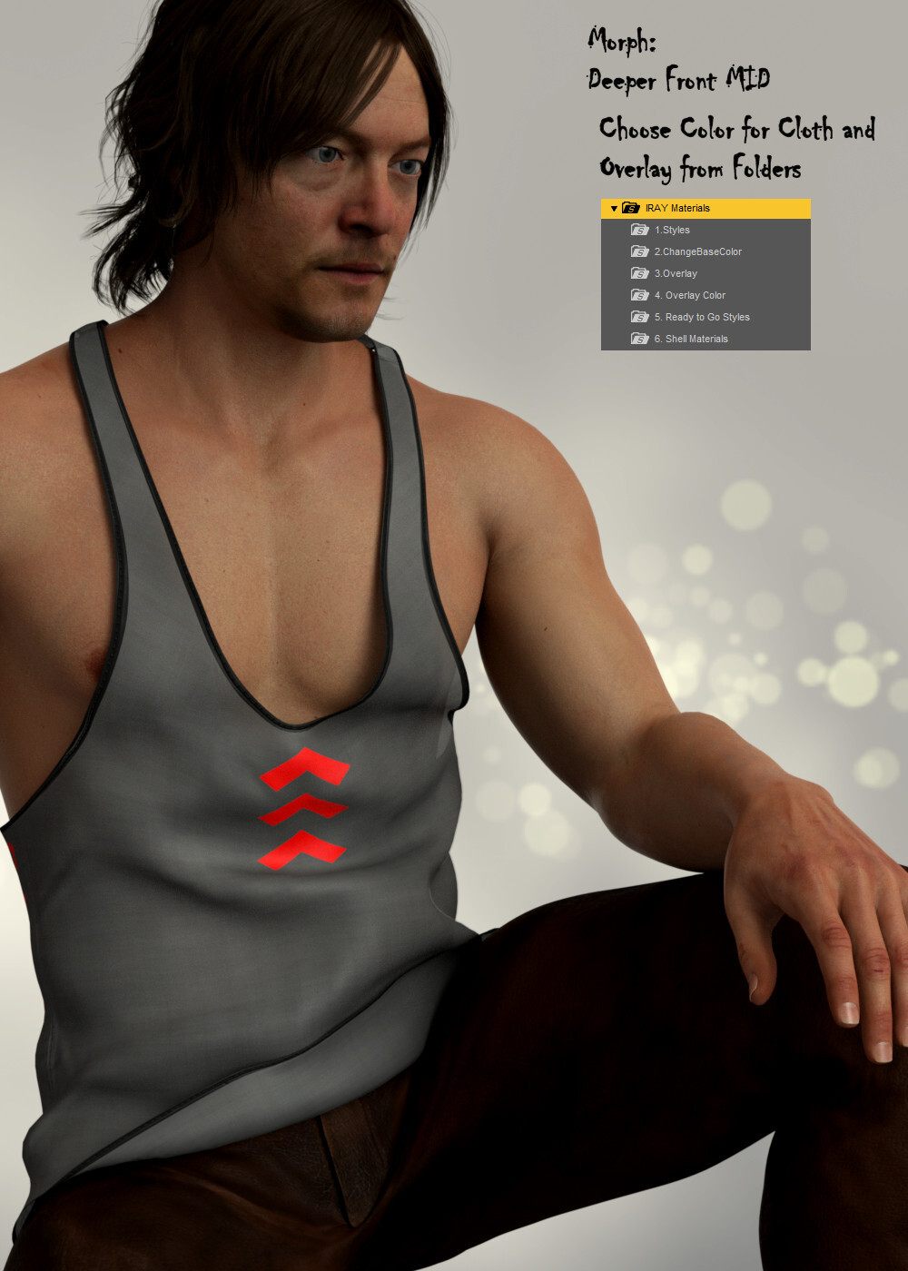 Ohlala Top 2 for Genesis 8 Male by N/A