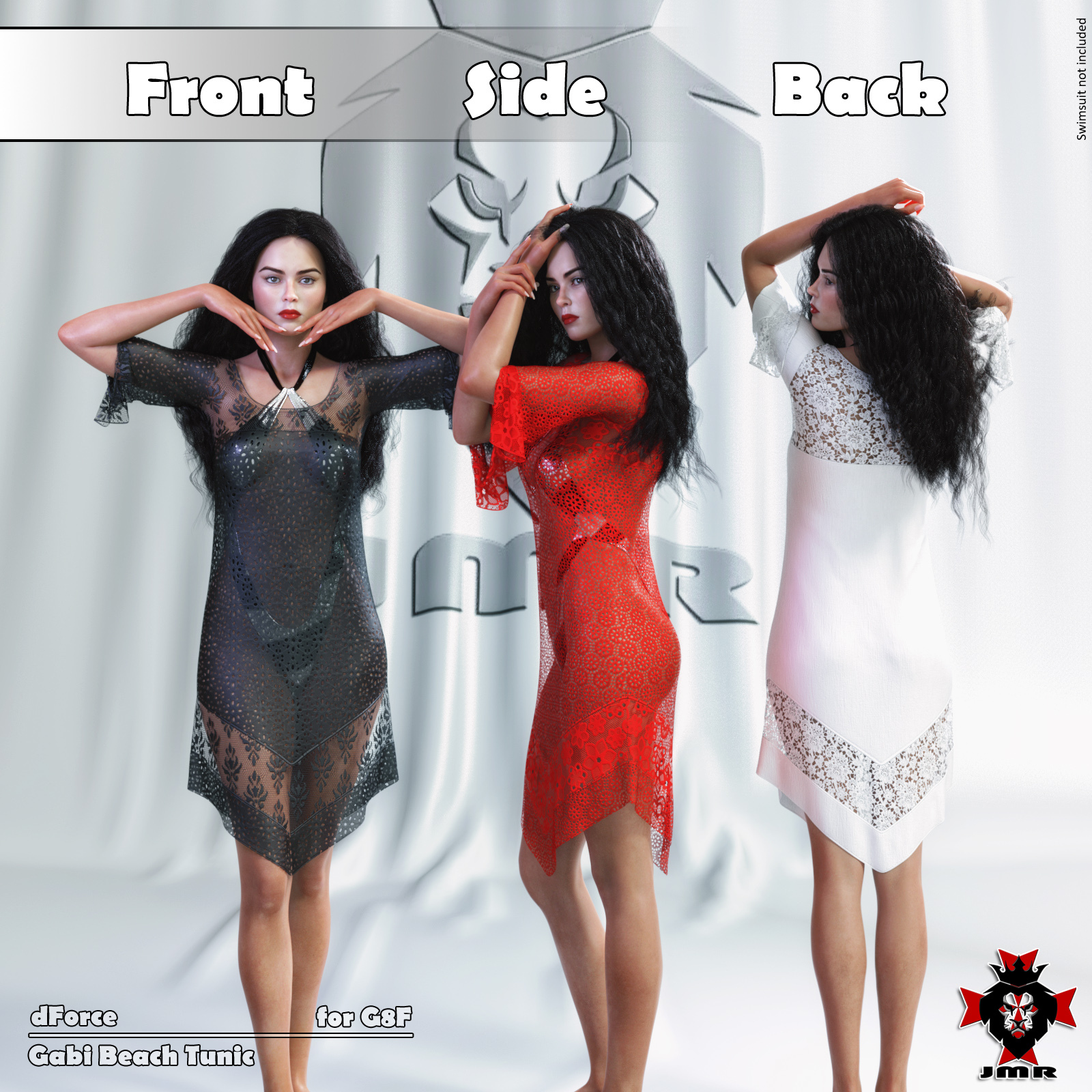 JMR dForce Gabi Beach Tunic for G8F by N/A