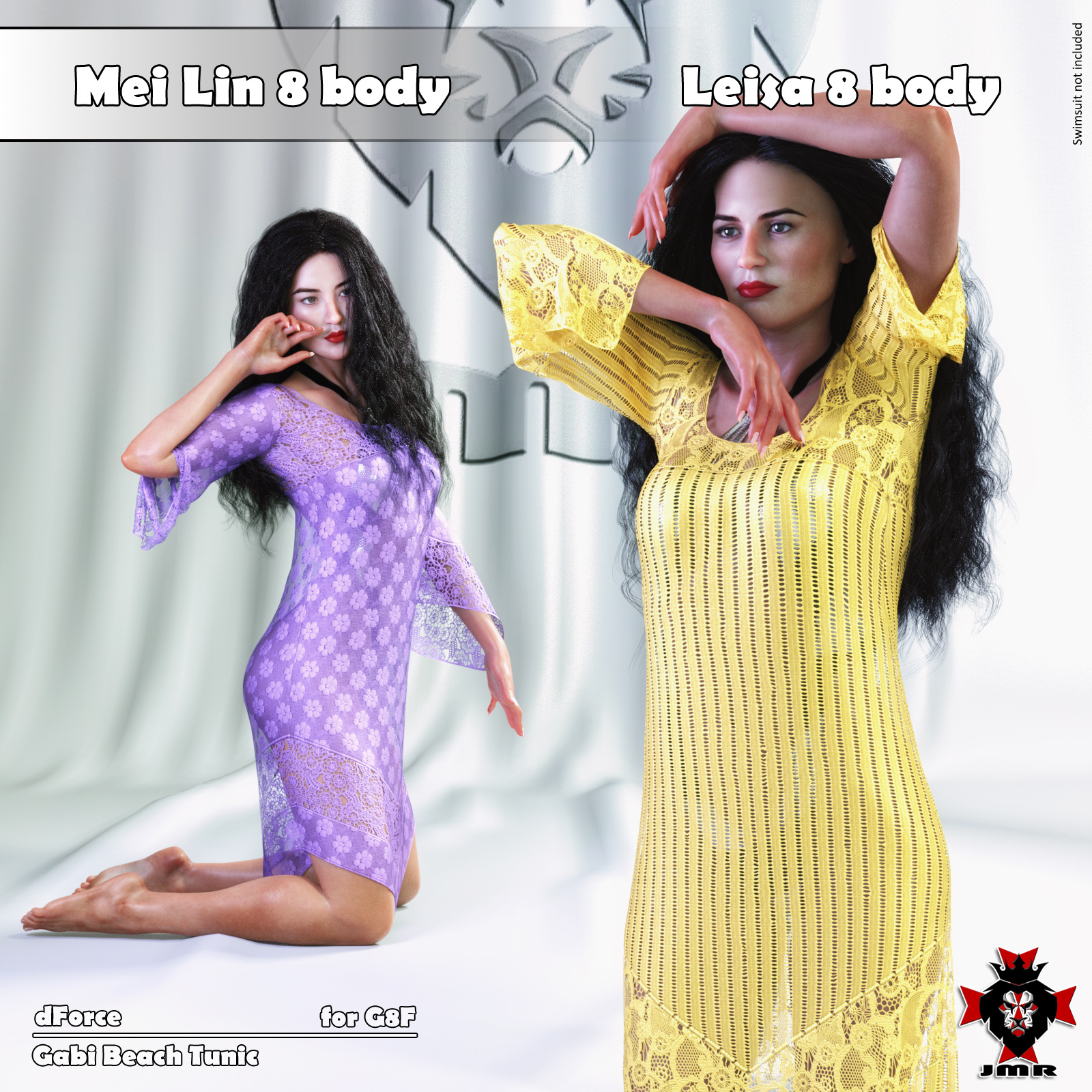 JMR dForce Gabi Beach Tunic for G8F by N/A