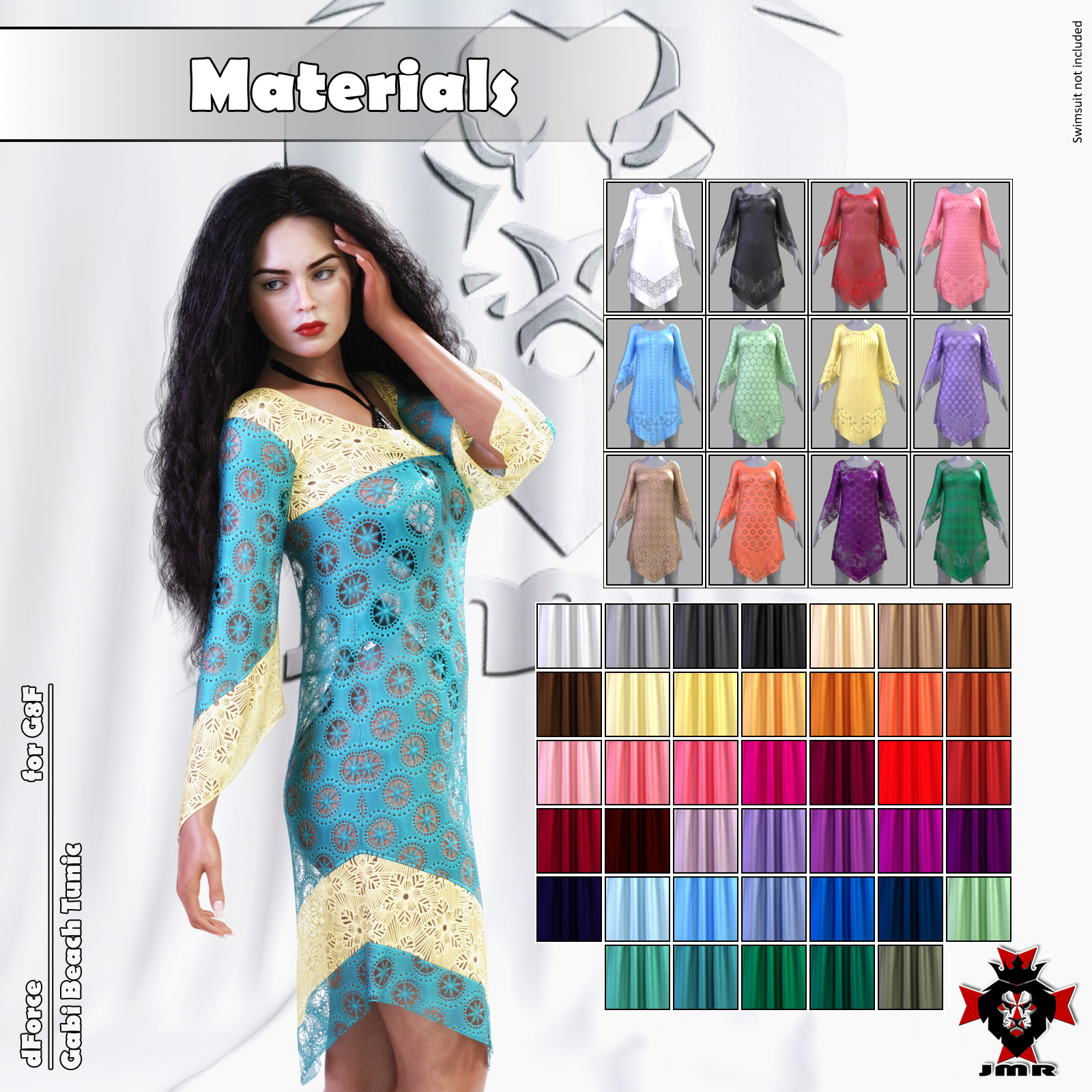 JMR dForce Gabi Beach Tunic for G8F by N/A