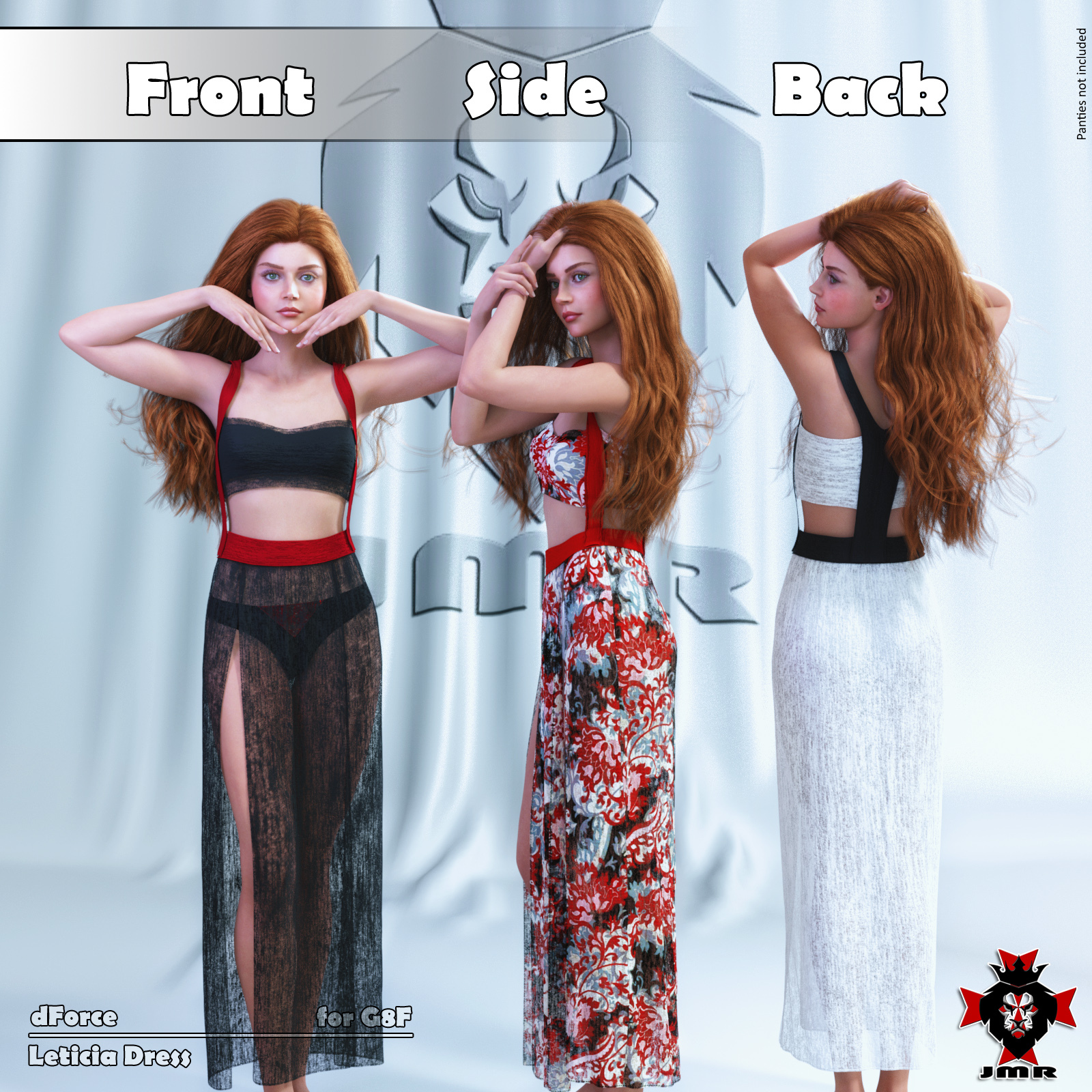 JMR dForce Leticia Dress for G8F by N/A