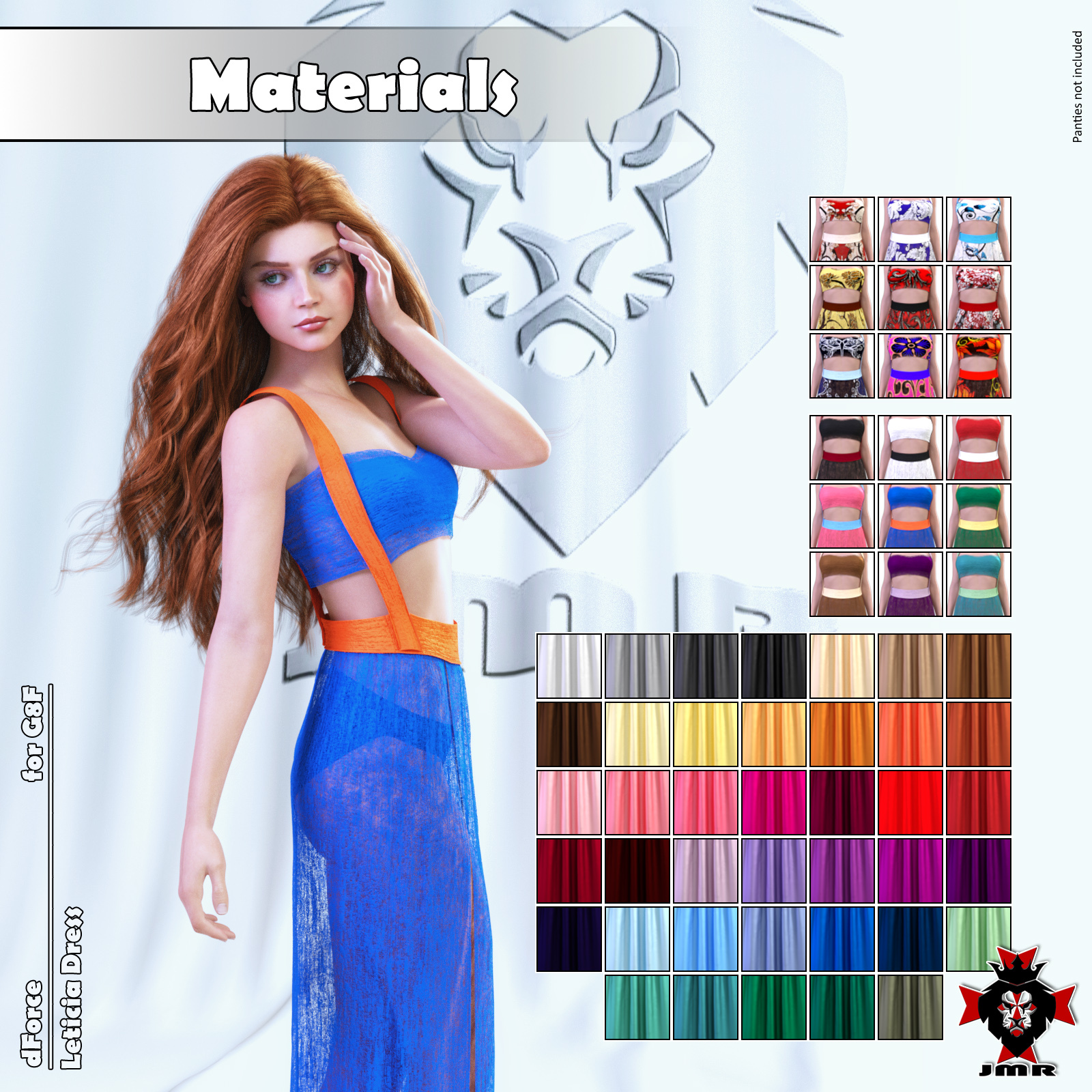 JMR dForce Leticia Dress for G8F by N/A