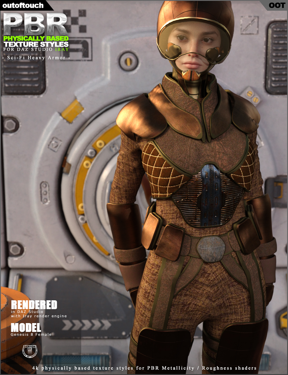 OOT PBR Texture Styles for Sci-Fi Heavy Armor by N/A