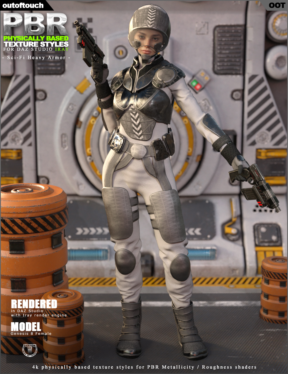 OOT PBR Texture Styles for Sci-Fi Heavy Armor by N/A