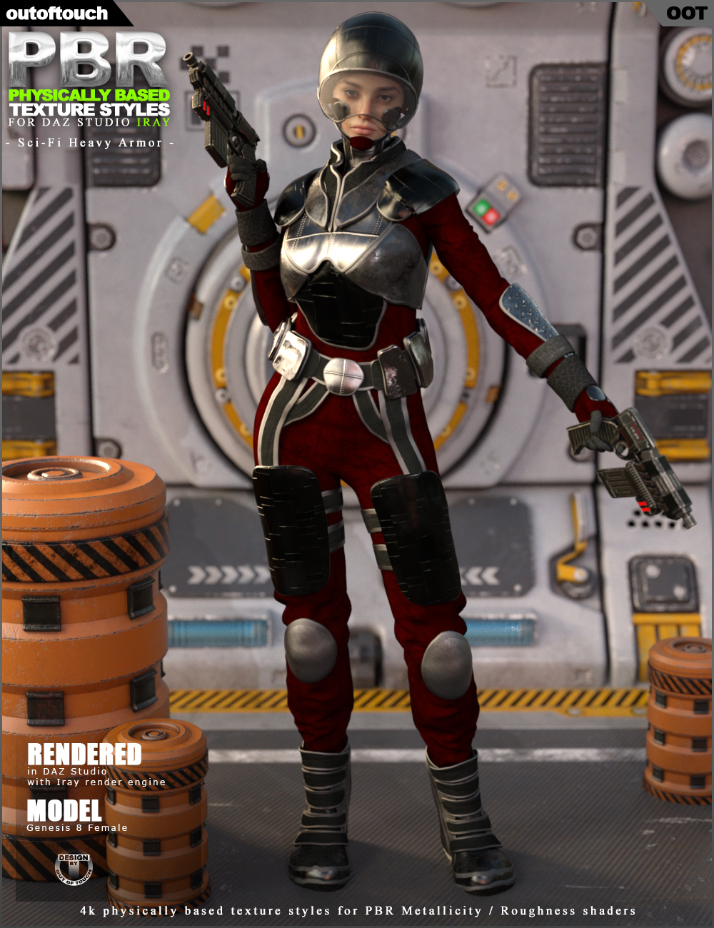 OOT PBR Texture Styles for Sci-Fi Heavy Armor by N/A