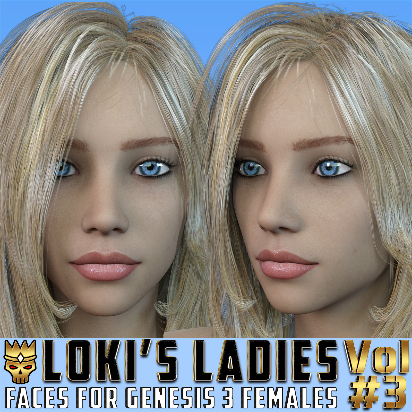 Loki's Ladies Faces Volume #3 by N/A