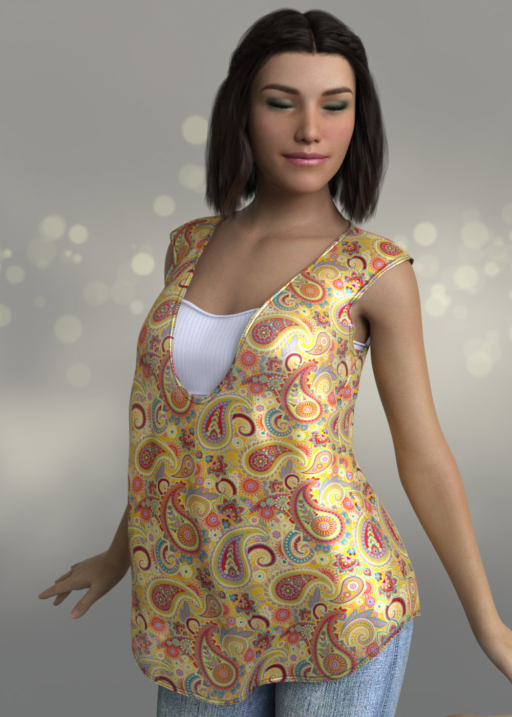 Chilla Top Set for Genesis 8 Female by N/A