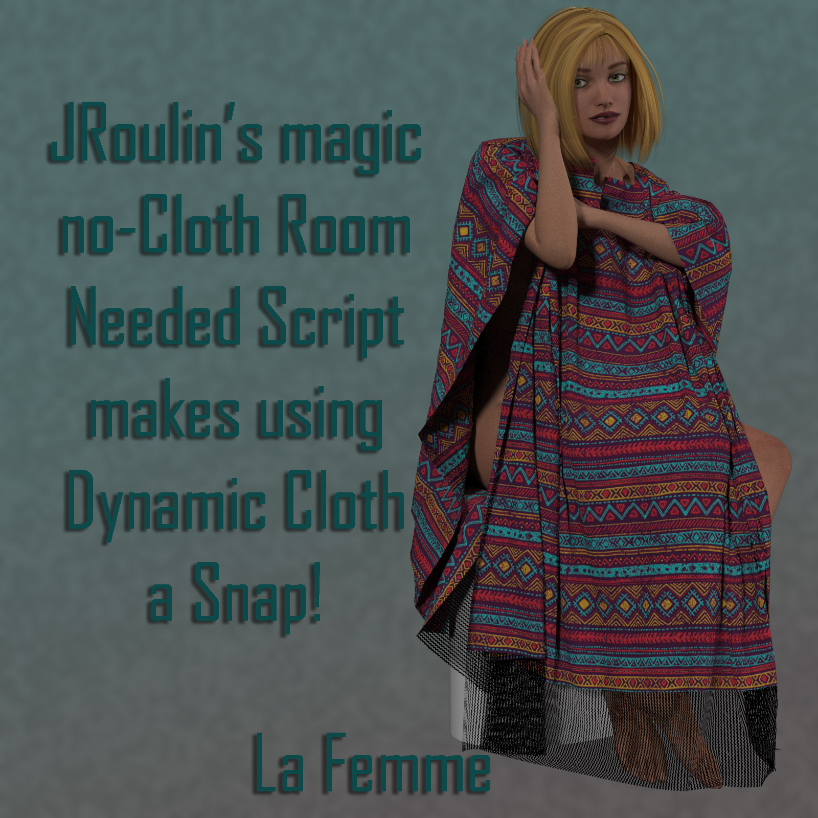 Magic Sarapes for Poser's Power Couples by N/A