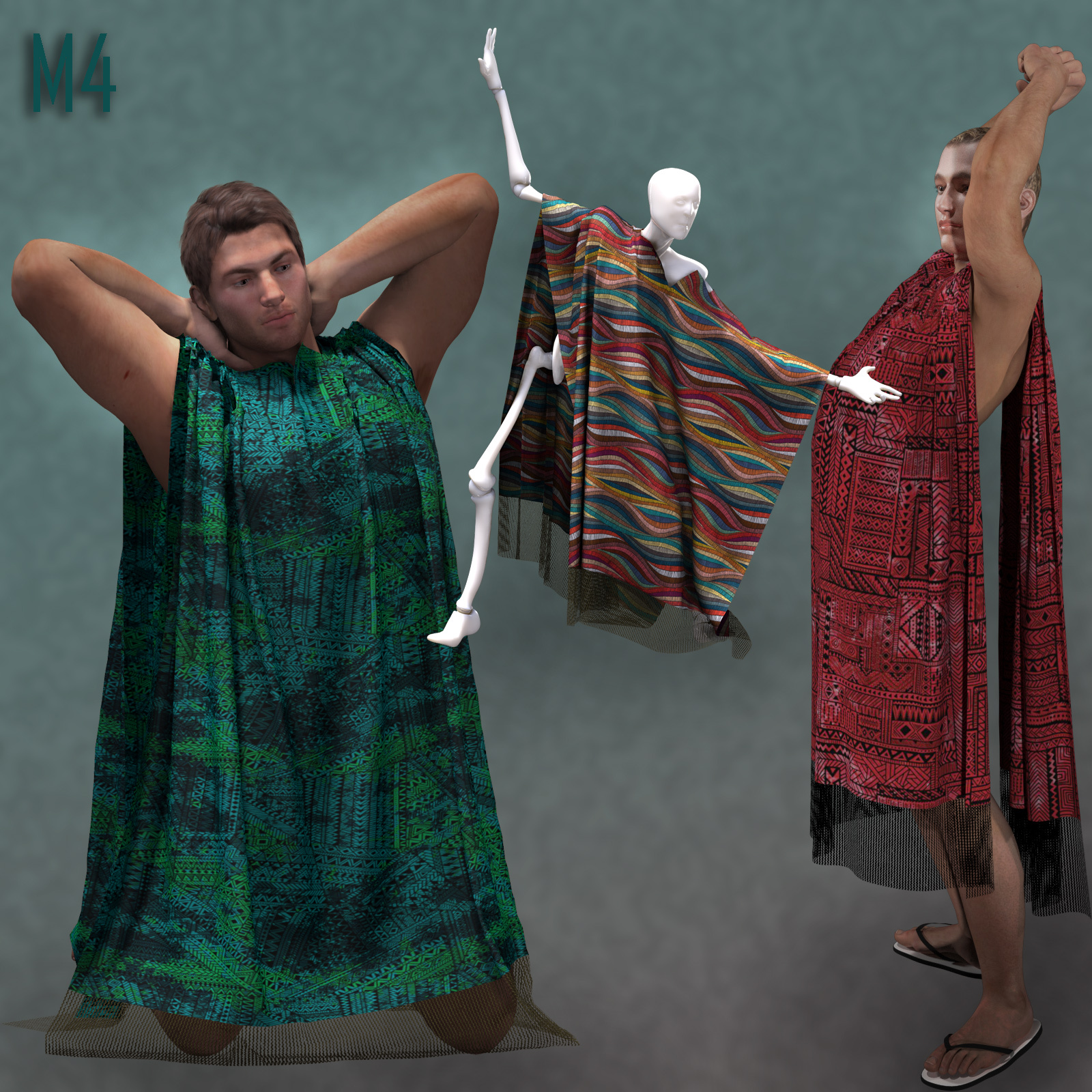 Magic Sarapes for Poser's Power Couples by N/A