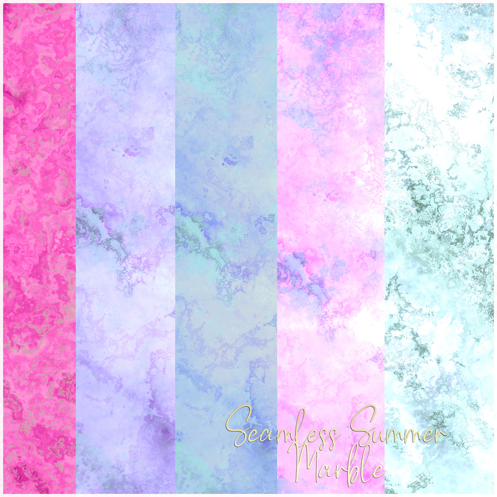 Seamless Summer Marble by N/A