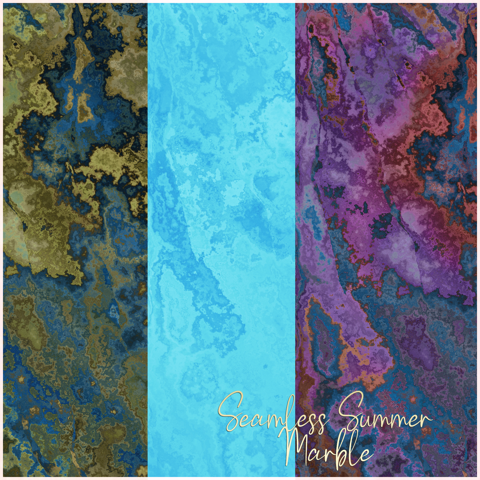 Seamless Summer Marble by N/A