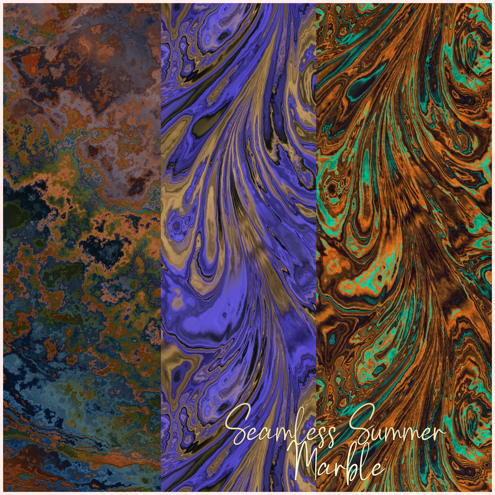 Seamless Summer Marble by N/A