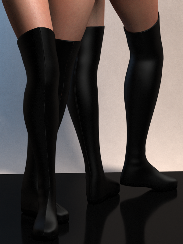 Anime Thigh Boots by N/A