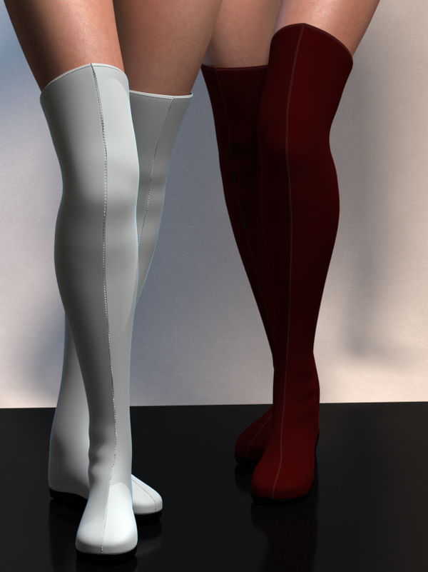 Anime Thigh Boots by N/A