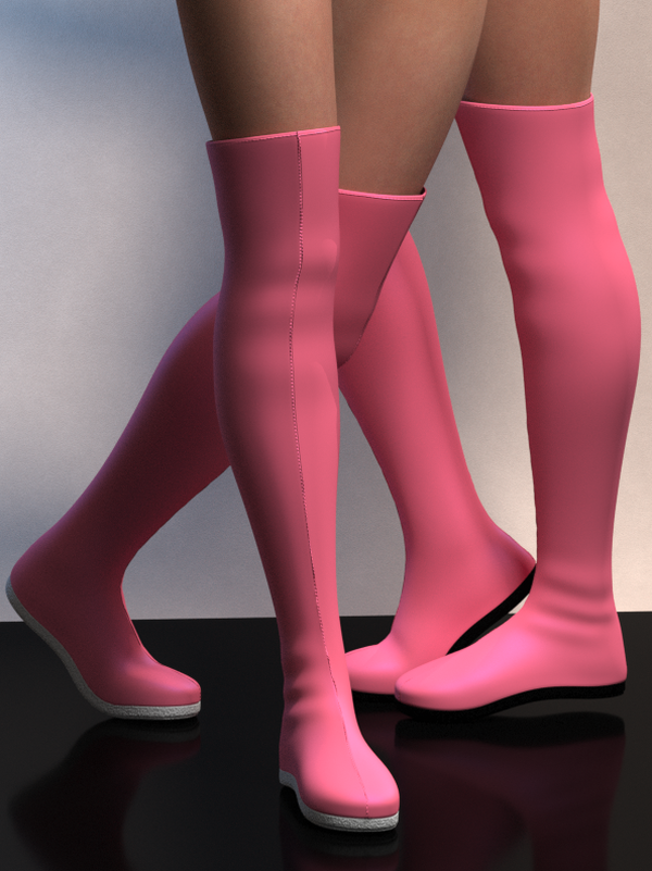 Anime Thigh Boots by N/A