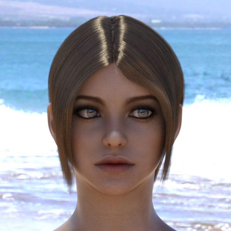 NE Hair for Genesis 8 and 8.1 Female by N/A