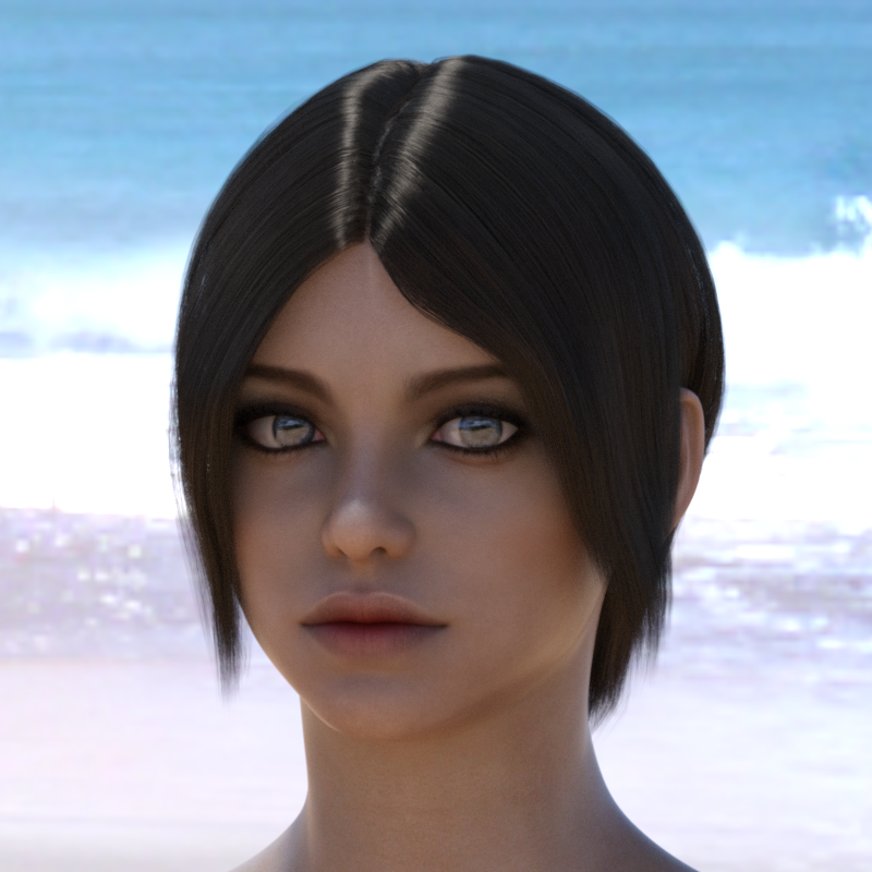 NE Hair for Genesis 8 and 8.1 Female by N/A