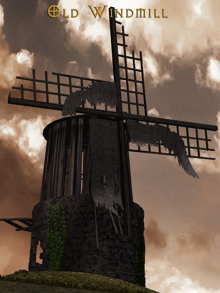 Old Windmill by N/A