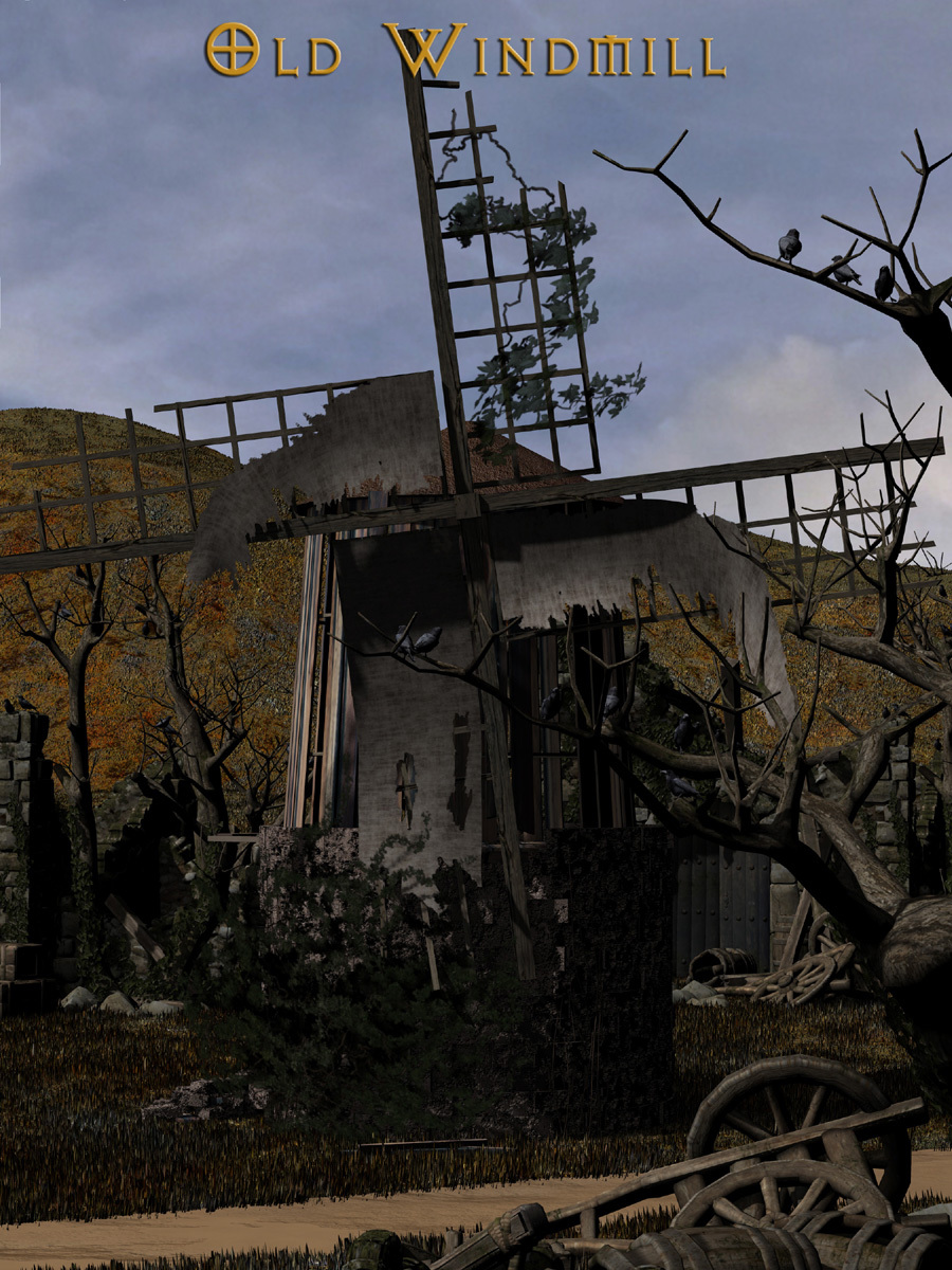 Old Windmill by N/A