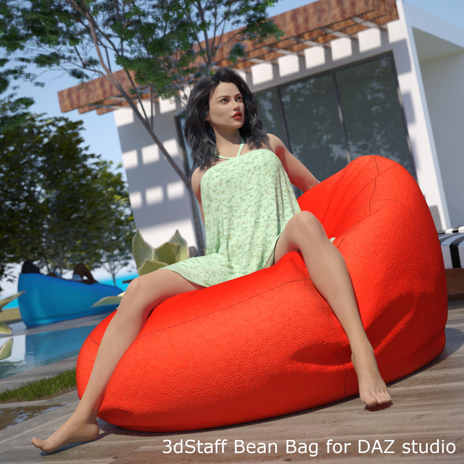 3dStaff Bean Bag by N/A