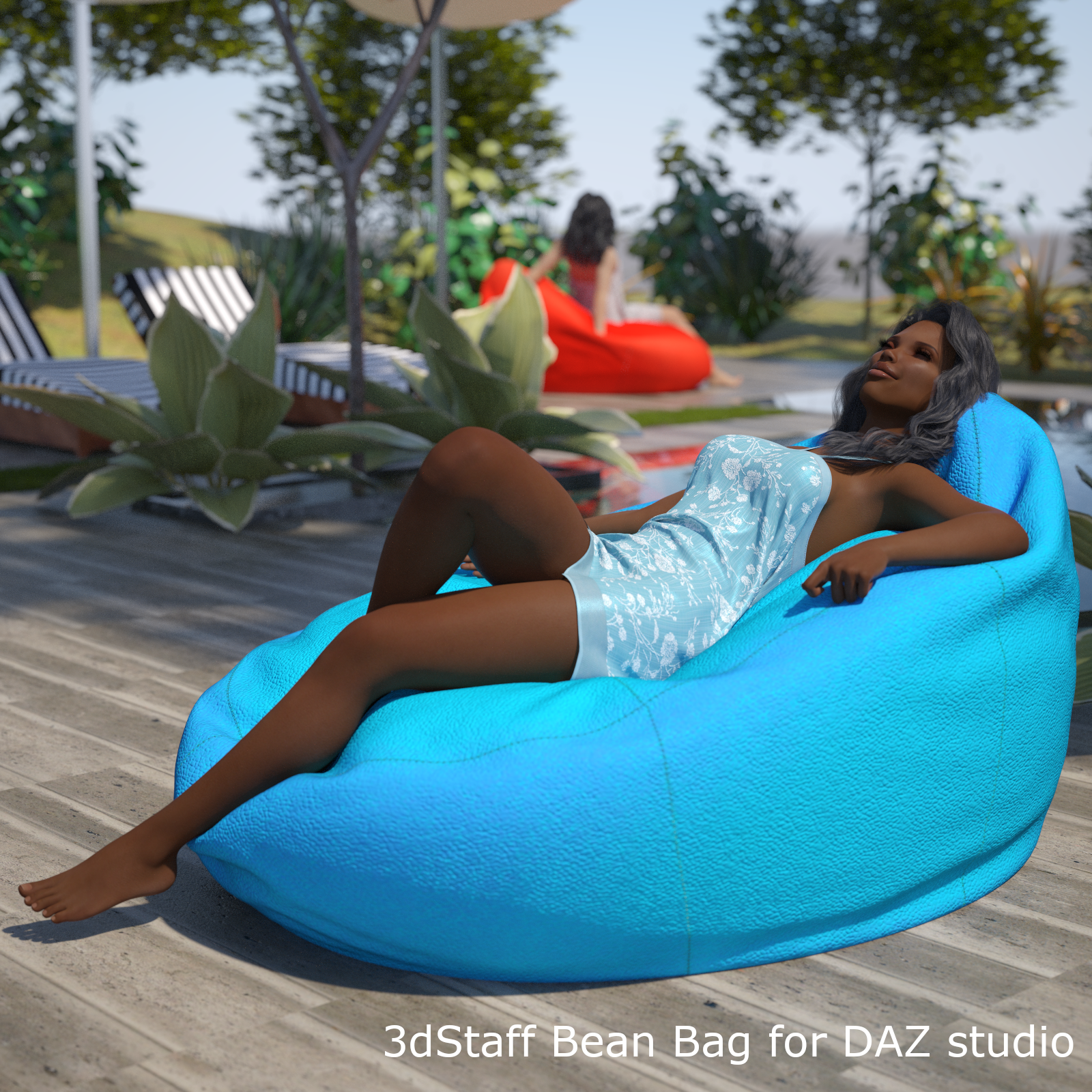 3dStaff Bean Bag by N/A