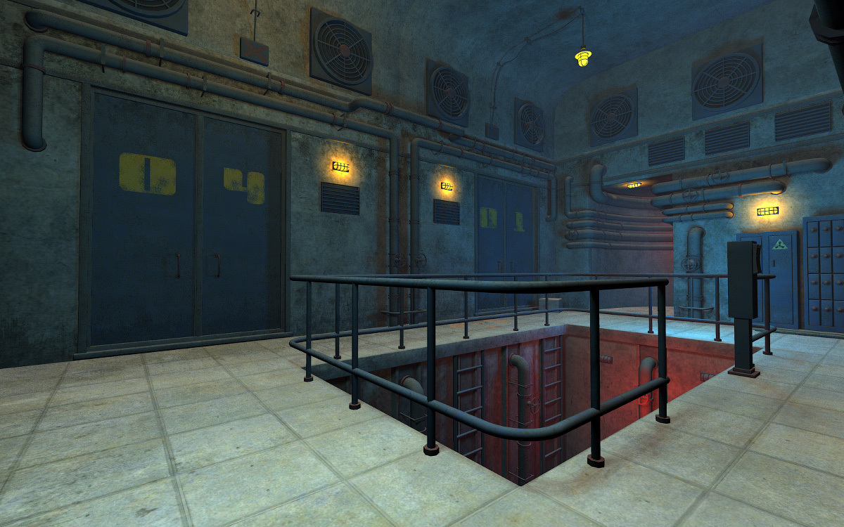 Sci-Fi Modular Hangar for Daz Studio by N/A