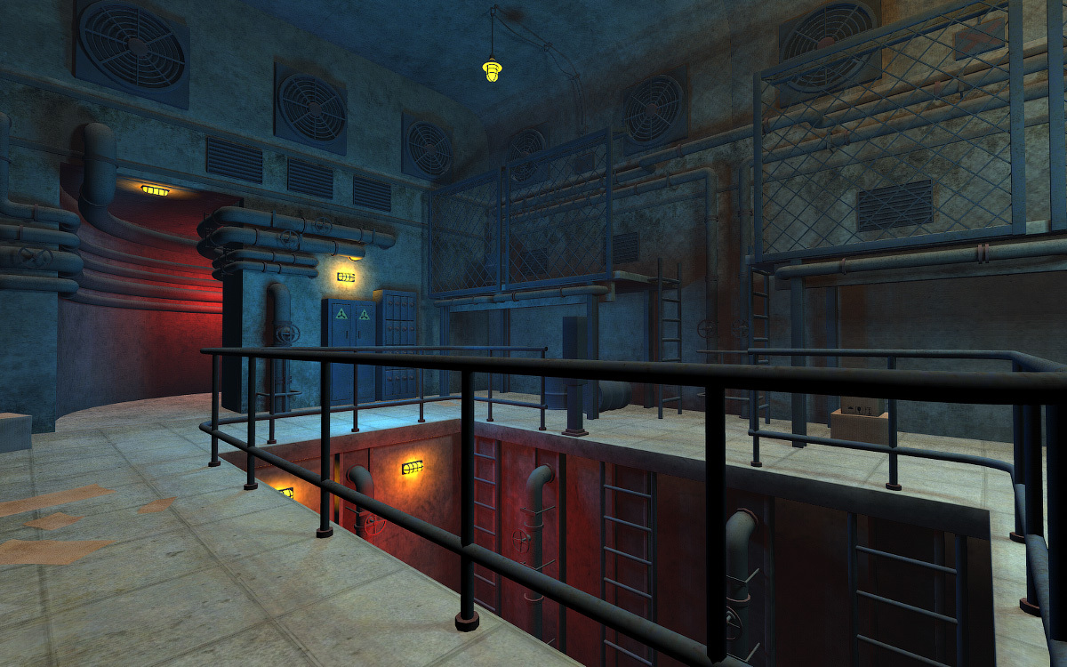 Sci-Fi Modular Hangar for Daz Studio by N/A