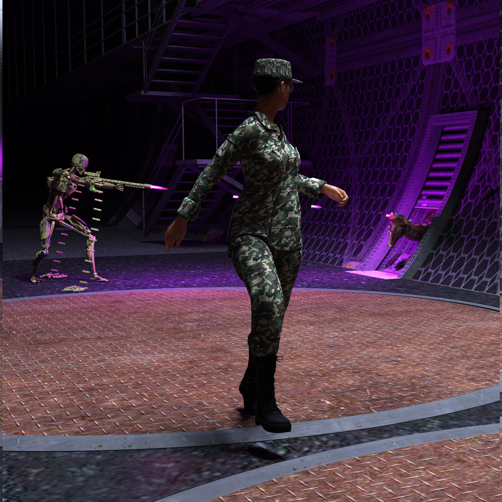 AtoZ Pulse Rifle 1 Poser Weapons III v1 by N/A