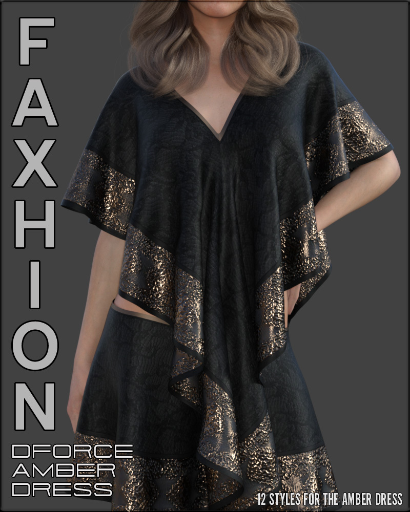 Faxhion - Amber Dress by N/A