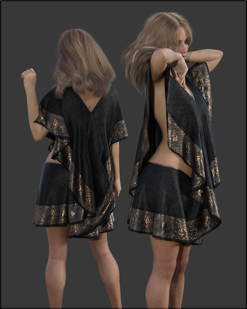 Faxhion - Amber Dress by N/A