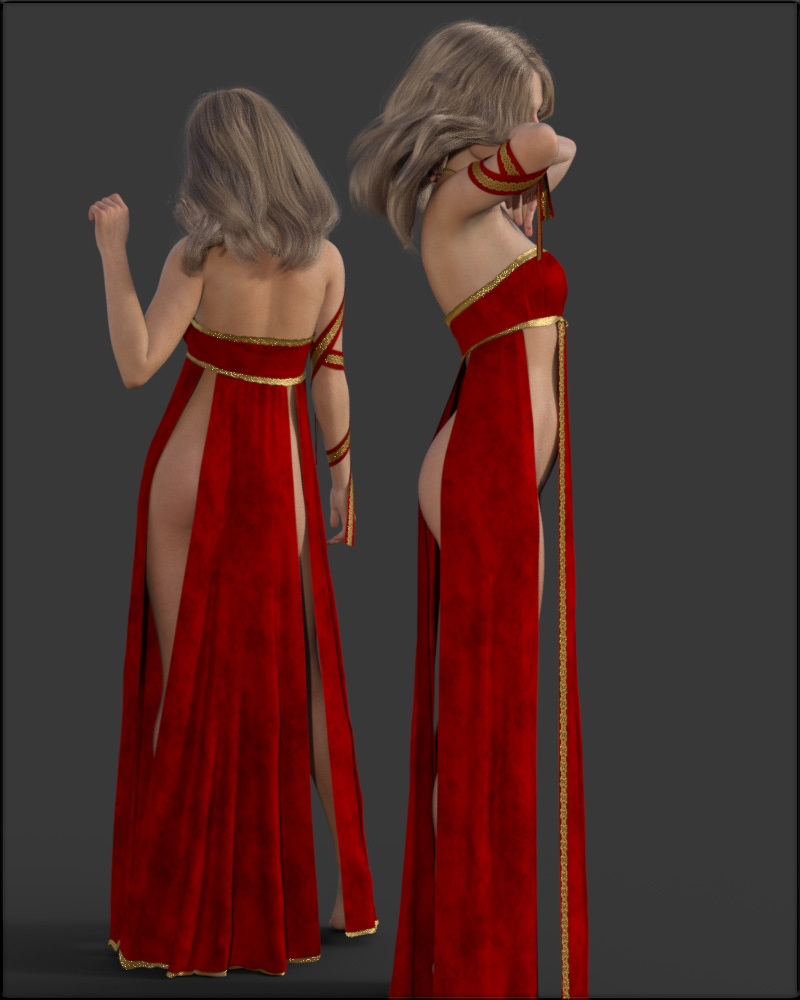 Faxhion - dForce Thunder Dress by N/A