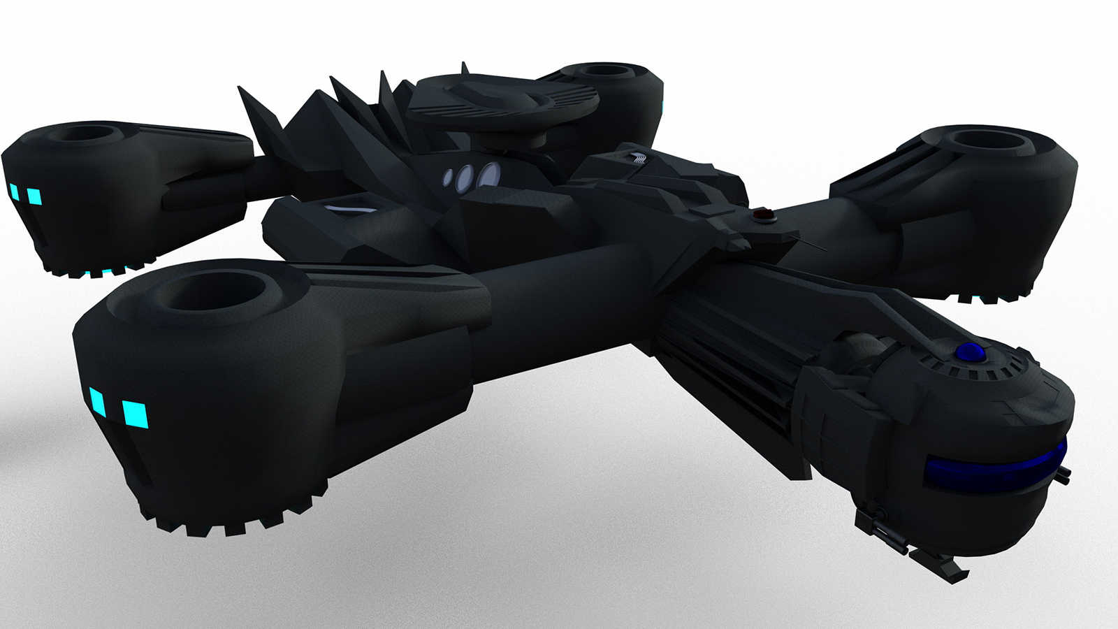 Rhino Drop Ship-Drone for Daz Studio by N/A