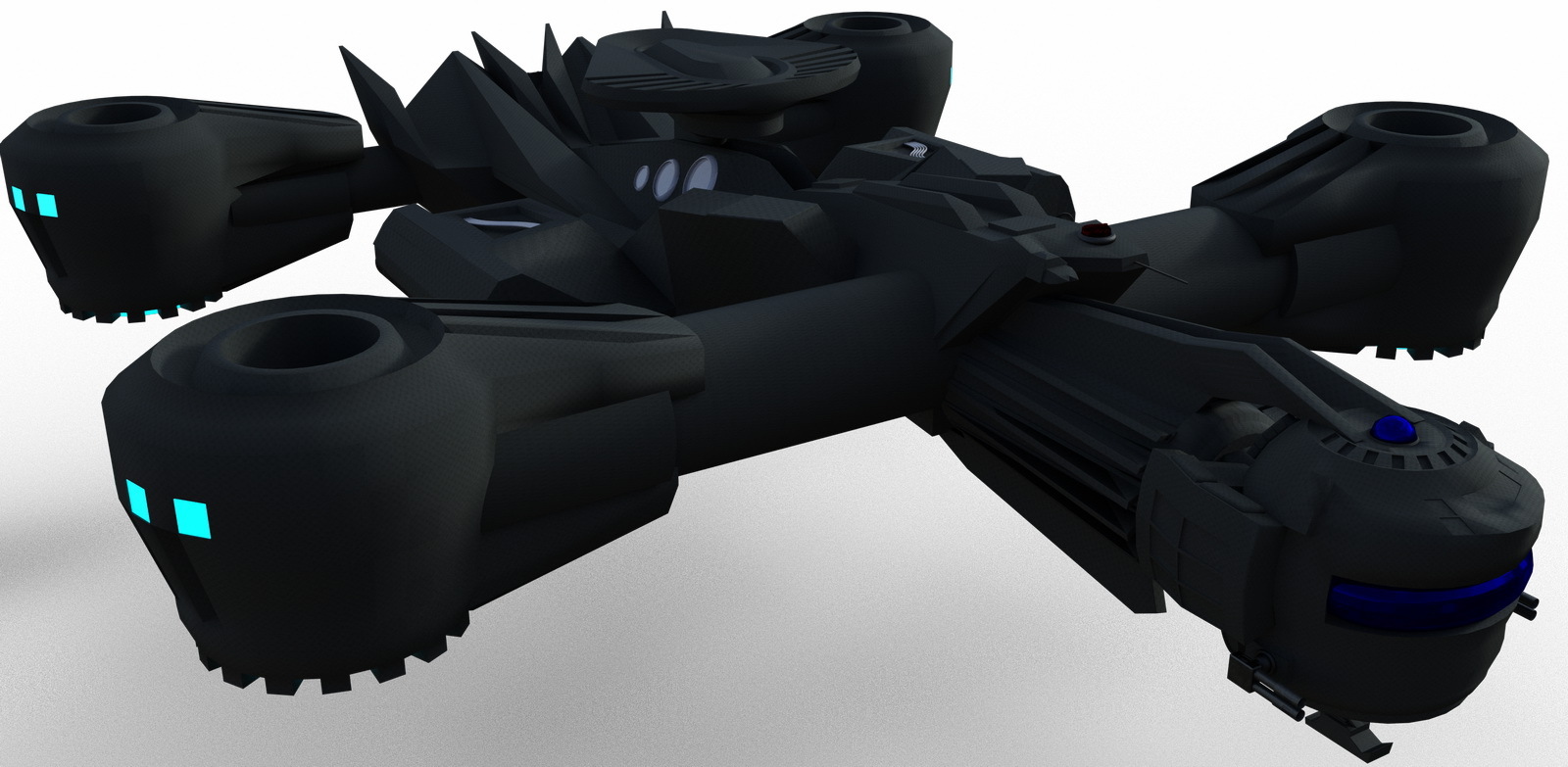 Rhino Drop Ship-Drone for Daz Studio by N/A