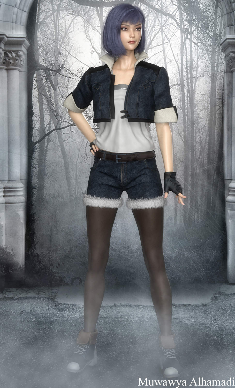 Skulls cracker outfit for G8F by N/A