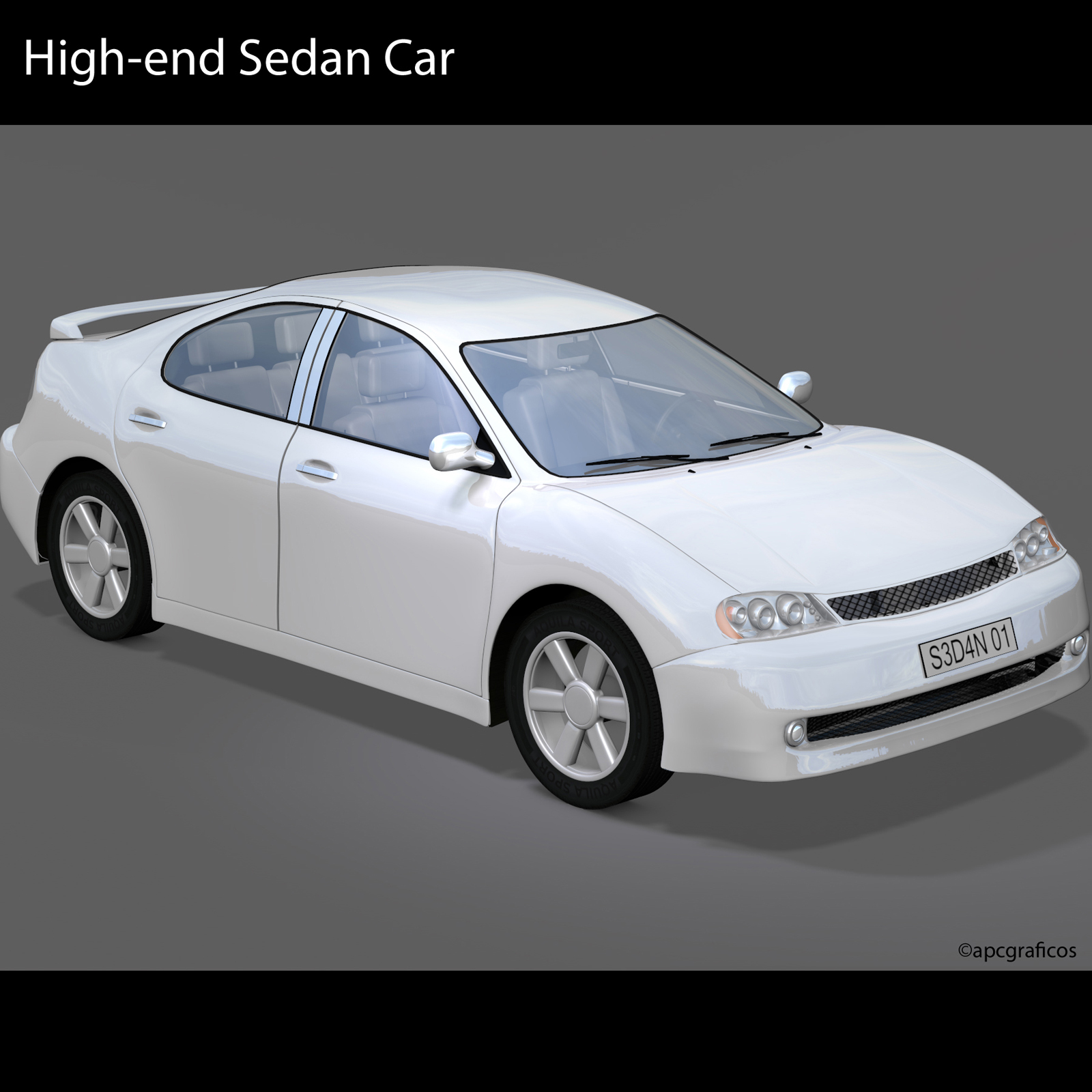 High-end Sedan Car by N/A