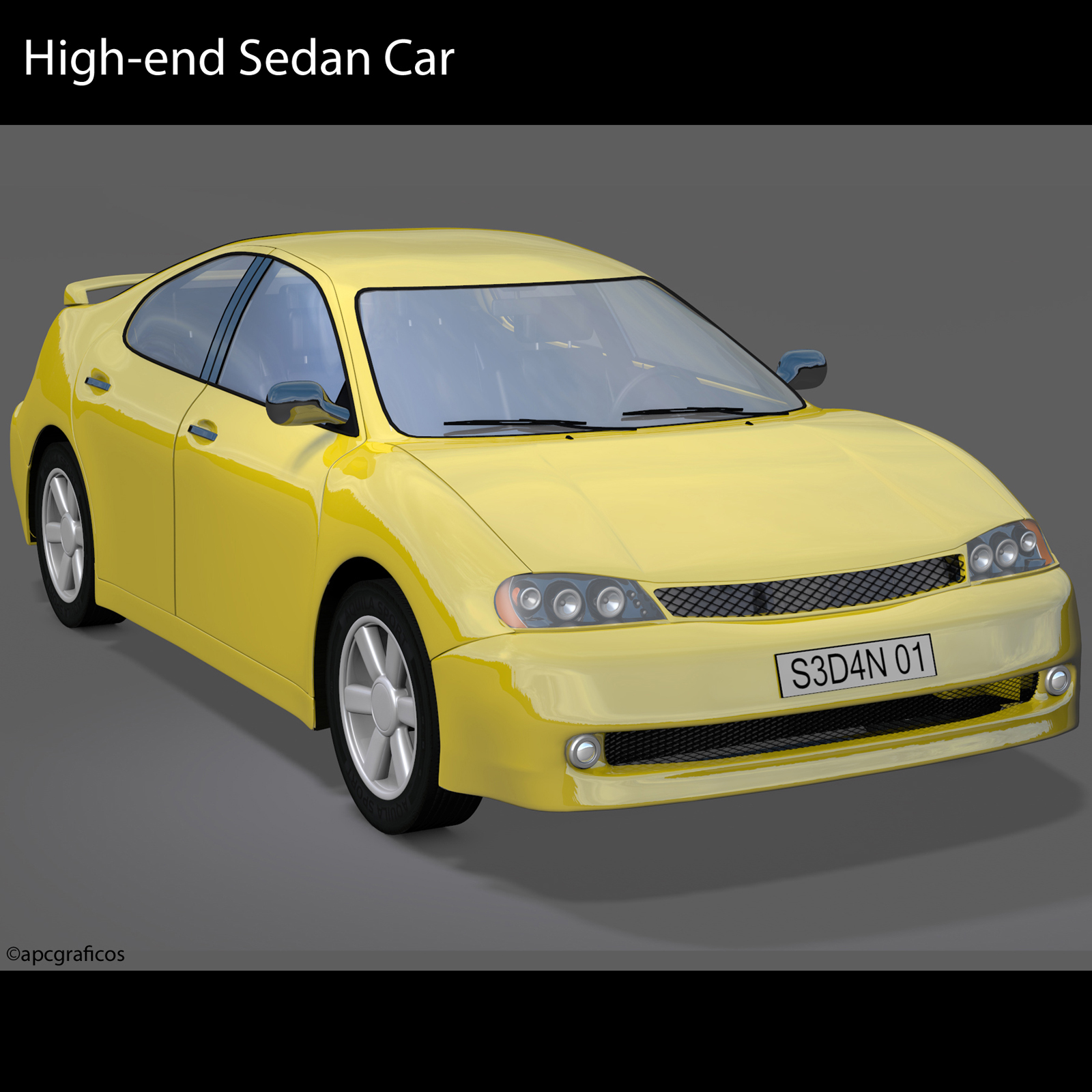 High-end Sedan Car by N/A