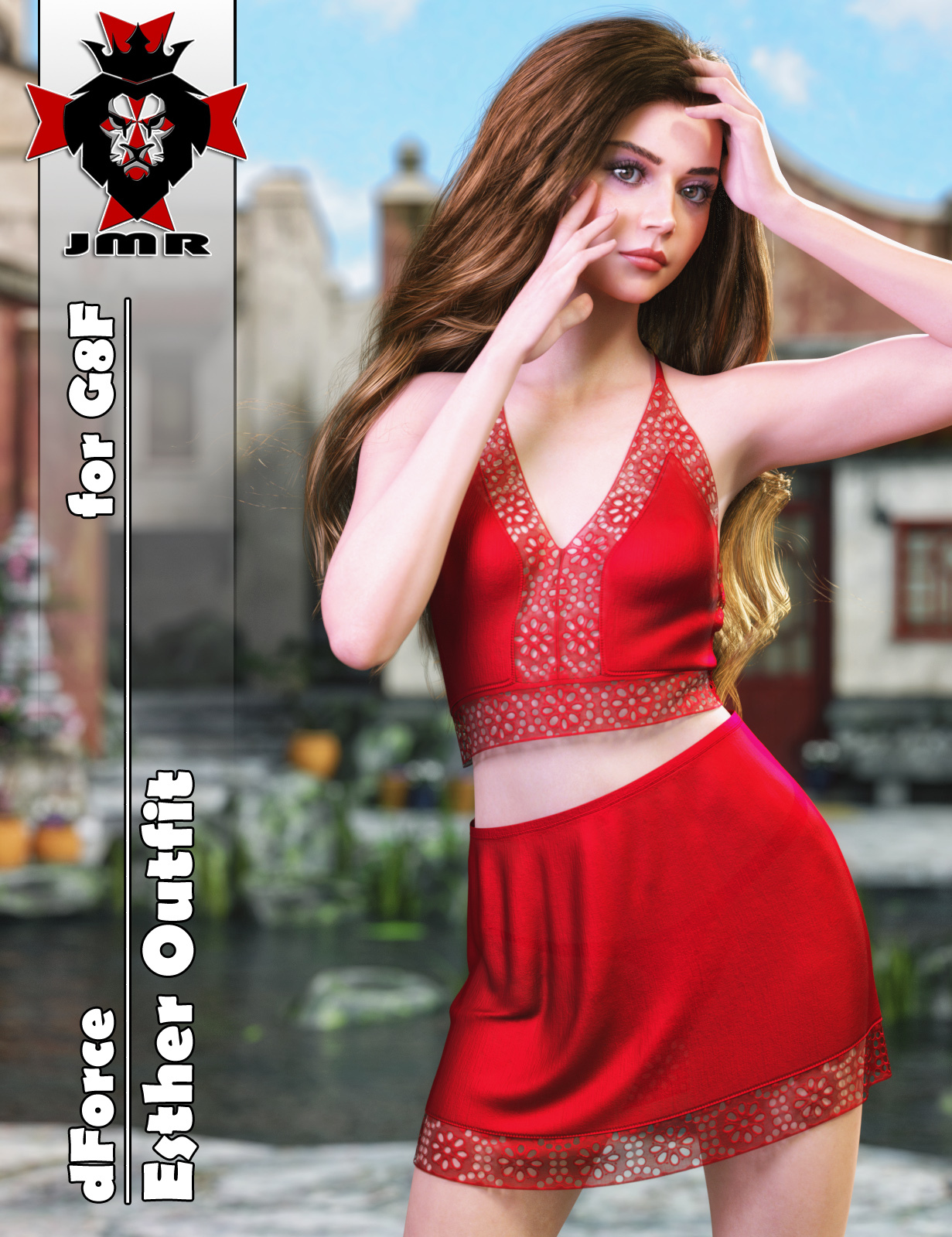 JMR dForce Esther Outfit for G8F by N/A